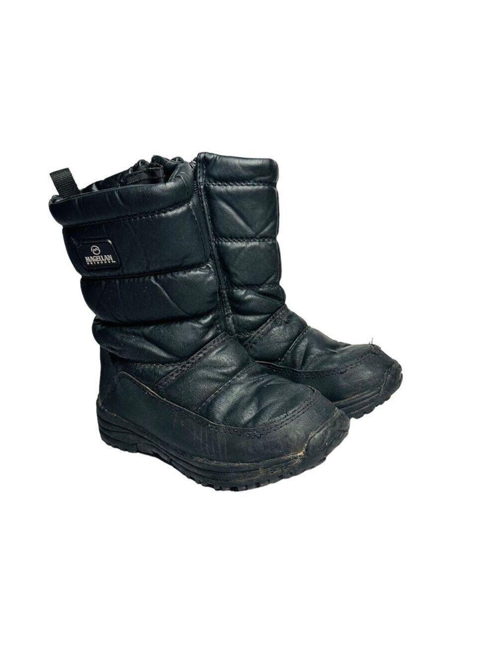 Magellan Outdoors‎ Youth Kids Black Winter Boots Side Zip Size 2